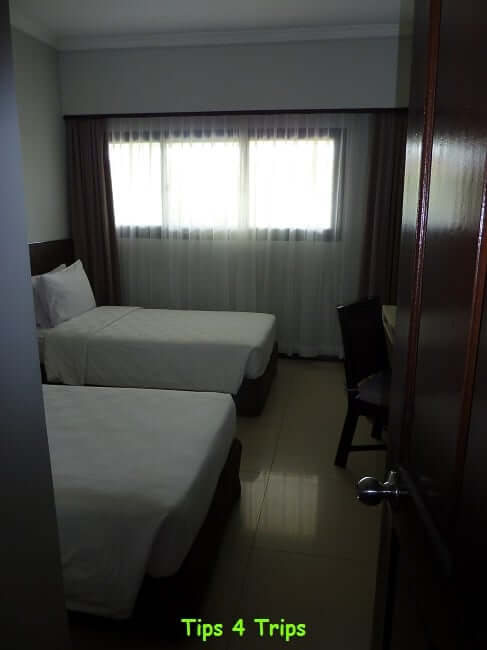 The kids room in the 2 bedroom suite at Sanur Paradise Plaza Suites