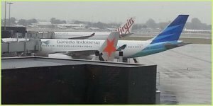 My review Garuda airlines economy class from Perth to Bali