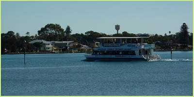 Taking a Mandurah Dolphin Cruise in Perth Western Australia
