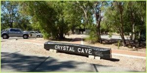 Outside Yanchep National Park Cave for a Crystal Cave Tour