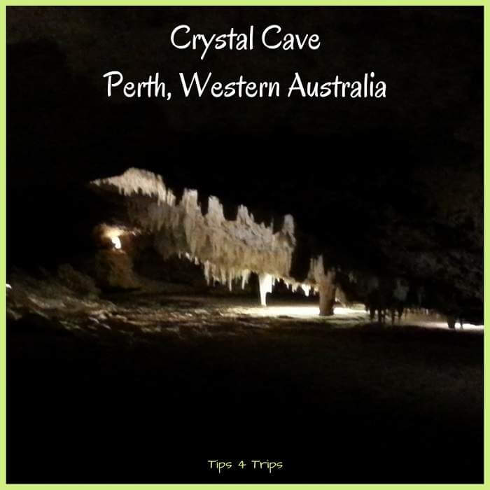 Deepest point in Yanchep Crystal Cave