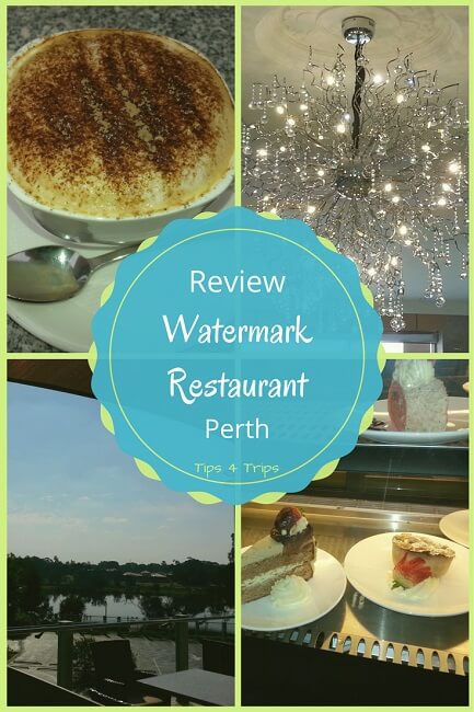 A review of the Watermark Restaurant in Perth, western Australia at the Internatinal on the Water Hotel.