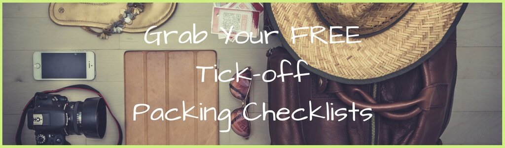 Gain access to a free travel library of vacation packing lists and checklists for any trip