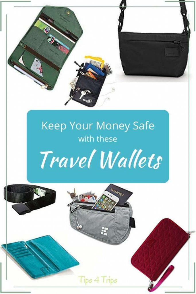 Pin image containing safe travel wallets