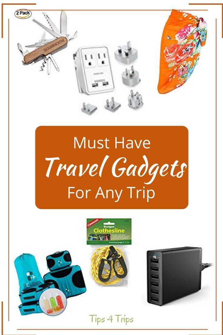 A selection of 7 essential travel gadgets for any trip