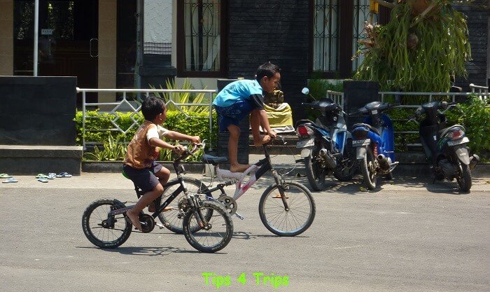 See how local people live in Bali