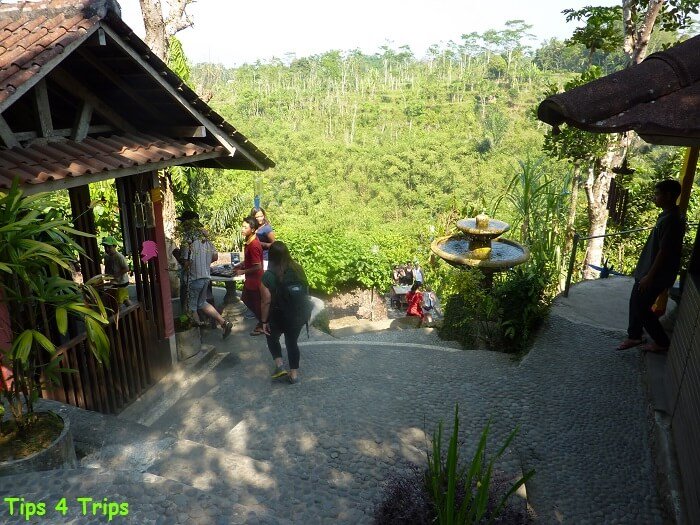 A stop at a luwak Kopi Plantation during a Bali Bike ride tour