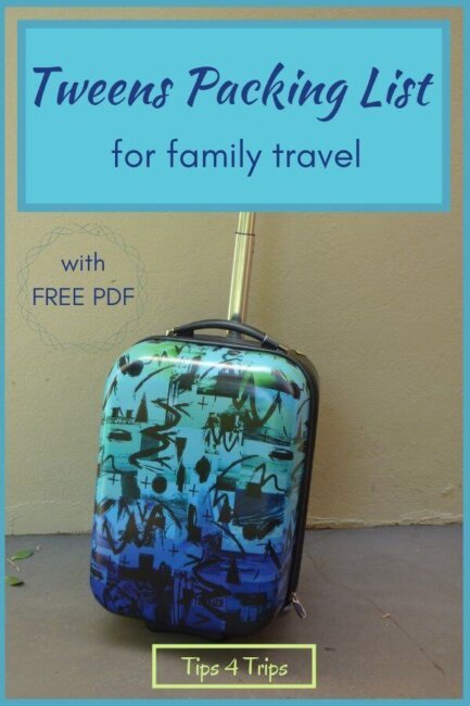 Colourful roll on hand luggage for kids travel