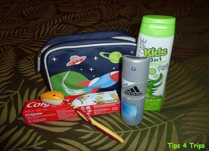 A pre-teens toiletry packing list