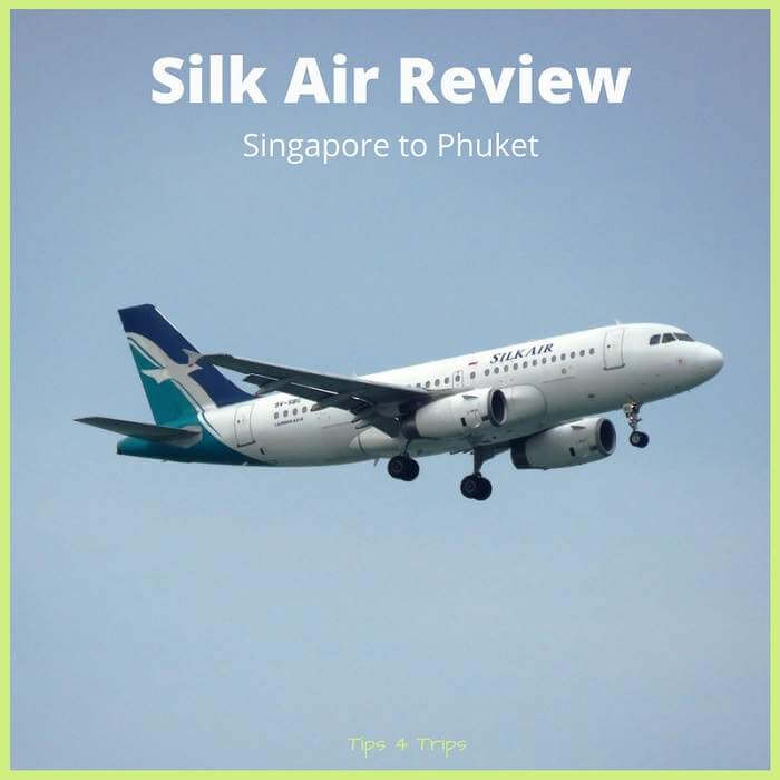An image of a SilkAir plane to share for this SilkAir review flying from Singapore to Phuket