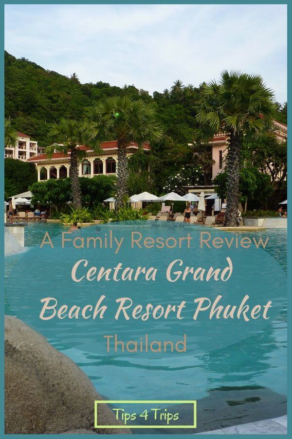 The main pool at centara Grand Beach Resort Phuket
