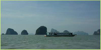 Phang Nga Bay tour by long tail boat