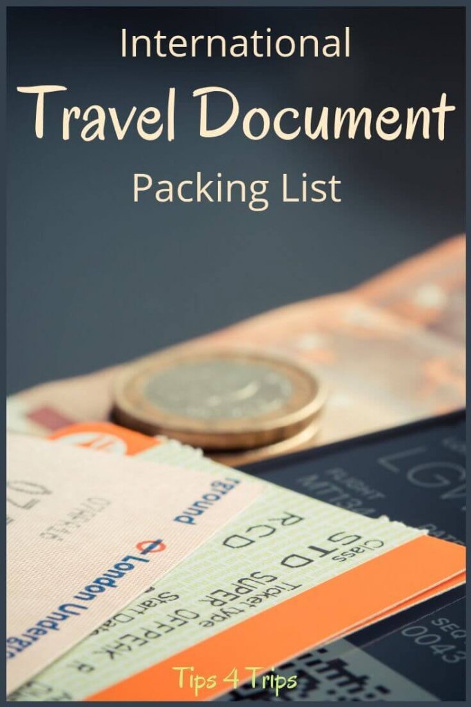 requirements for travel document