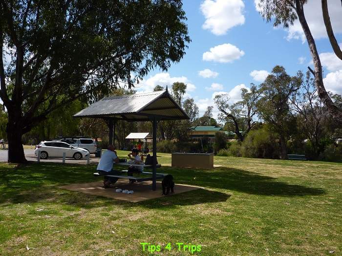 Stopping for a a rest during at York, Western Australia during long road trip