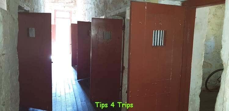 The Albany Convict Gaol cells
