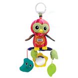 Toy mobile for to hang in car during road trips with baby