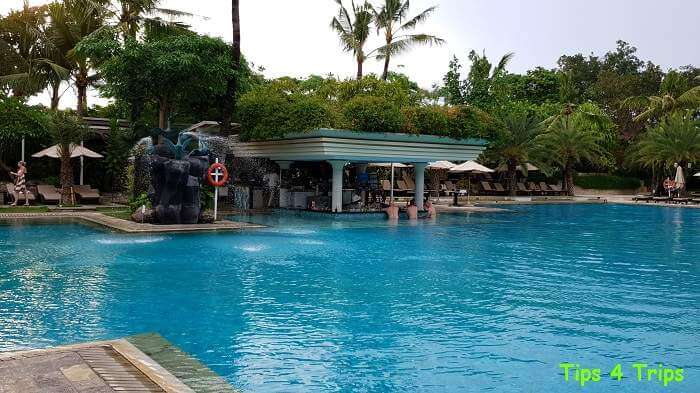 The Padma Legian main rectangular pool
