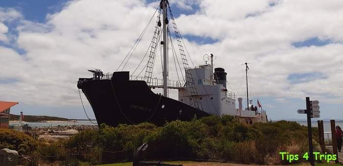 Cheynes IV whaling ship in Albany, Western Australia