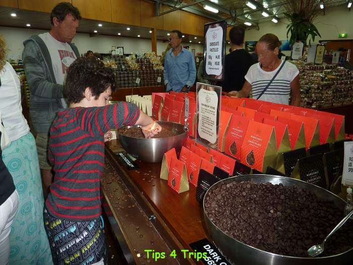 child spooning free chocolate buds