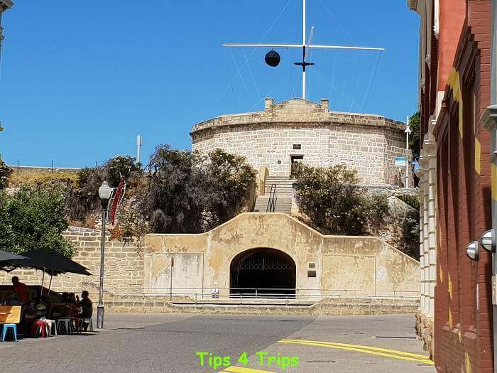 The historic Round House gaol in Fremantle