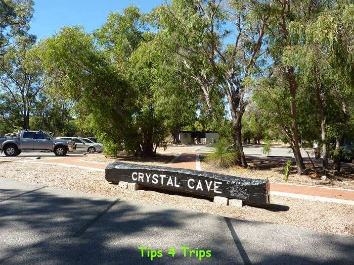 entrance to the Yanchep Cave in bushland