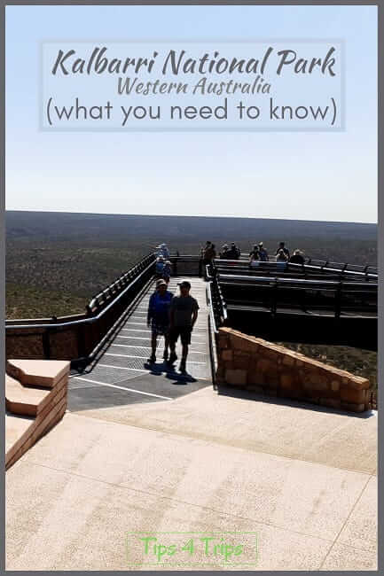 people standing out on the Kalbarri National Park Skywalk