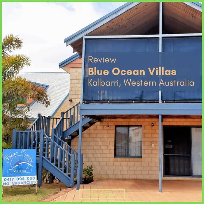 The main entrance of Kalbarri Blue Ocean Villa