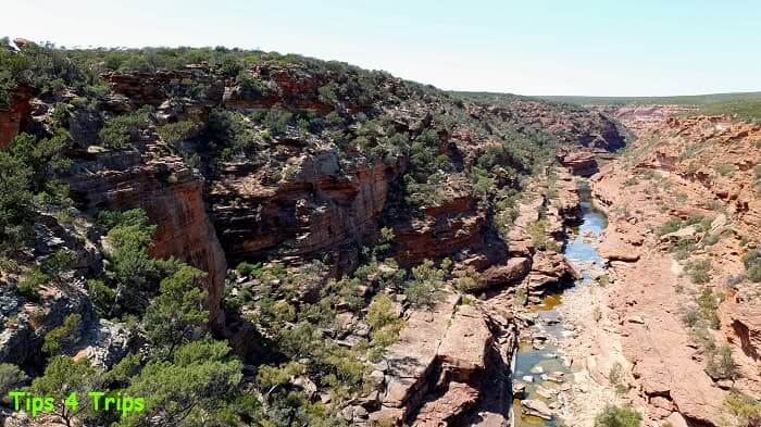The Murchison River at the Z Bend