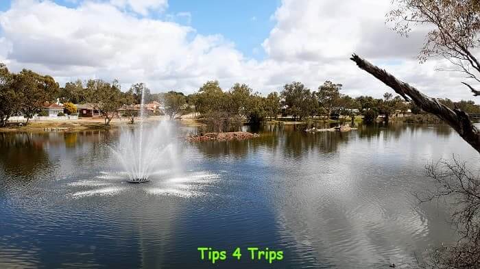 Water feature in Avon River at Northam