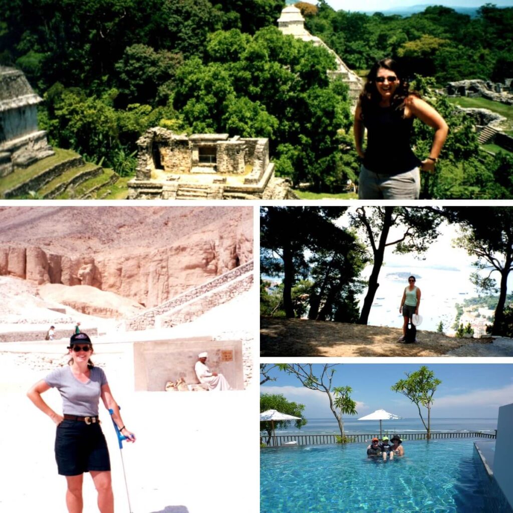 More of Sally's travels in Mexico, Egypt, Croatia and Bali