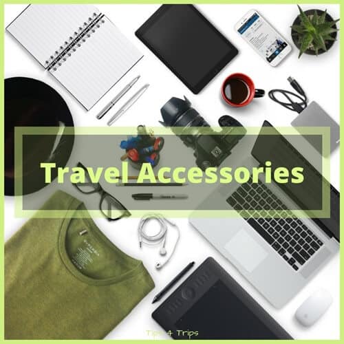 Selection of travel gear